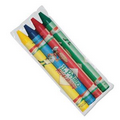 4 Pack Custom Crayons in Cello Wrapper